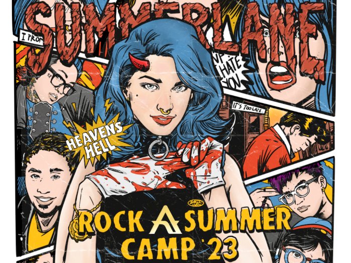 Tur Perdana, Summerlane Gelar Konser Rock A Summer Camp di 10 Kota