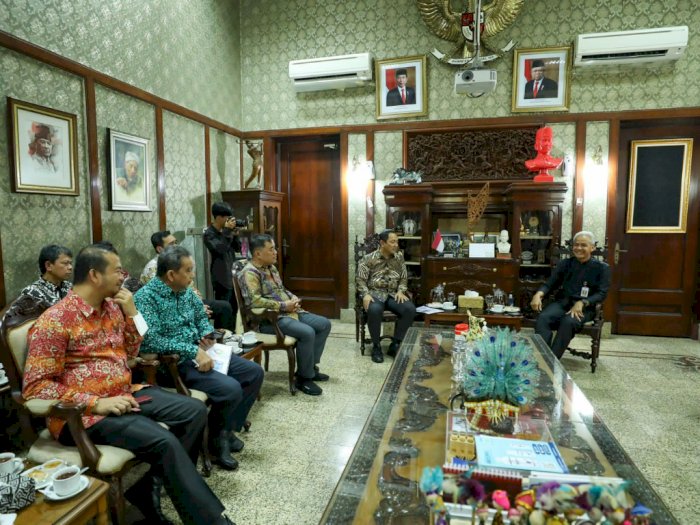 Temui Ganjar, LKPP RI Jadikan Provinsi Jateng Percontohan Konsolidasi Pengadaan Barang