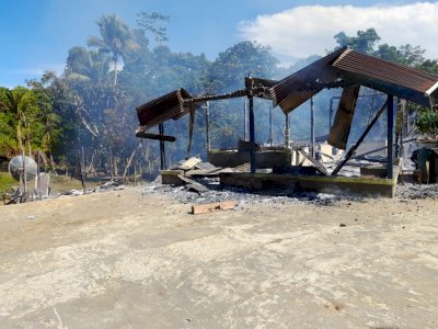 Ribut-ribut Antar Suku di Papua, 6 Rumah Dibakar Pagi Tadi!