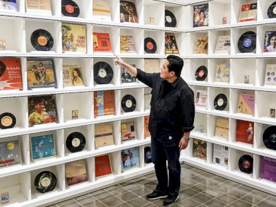 Revitalisasi Lokananta, Erick Thohir Rawat Upaya Bung Karno Jaga Musik indonesia