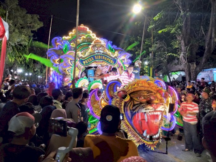 Parade Musik Tong-Tong Gelorakan Semangat Kebangsaan Bulan Bung Karno di Sumenep