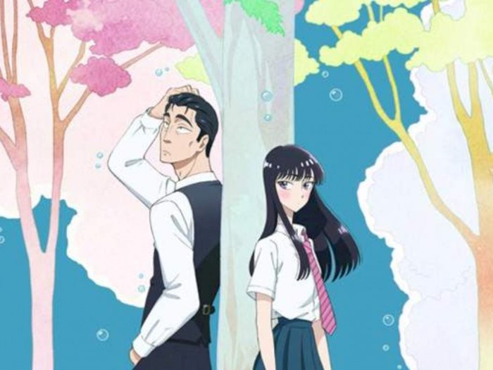 Review Anime After The Rain, Kisah Cinta Siswi SMA yang Naksir ke Om-om Biasa