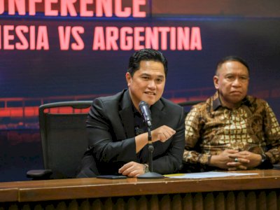 Soal Larangan Suporter Tandang, Erick Thohir: Itu Bagian Transofrmasi Sepak Bola Indonesia