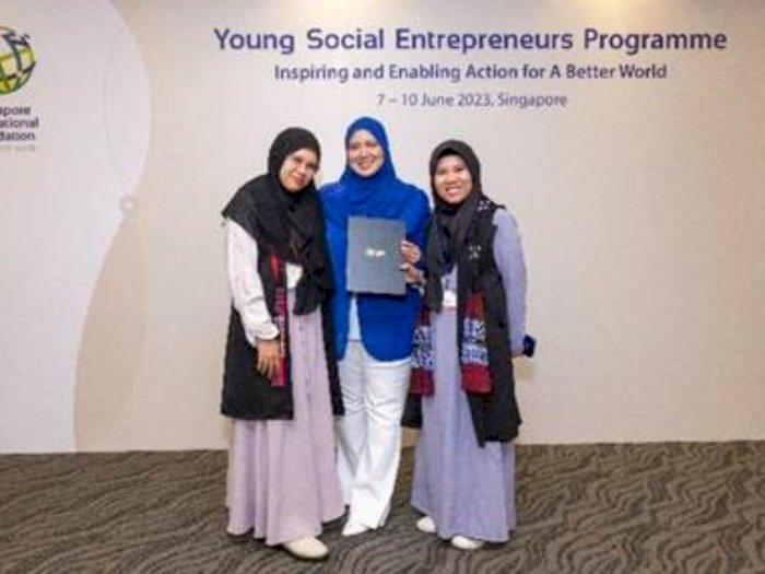  2 Anak Muda Indonesia Terpilih YSEG 2023 di Siangpura, Enterpreneur di Bidang Sosial