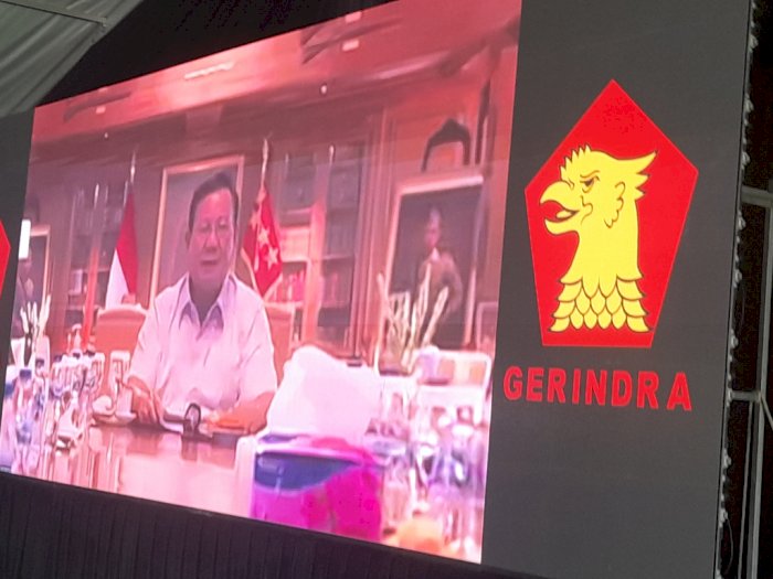 Prabowo Subianto Minta Kader Kerja Keras Demi Kemenangan di Pemilu 2024