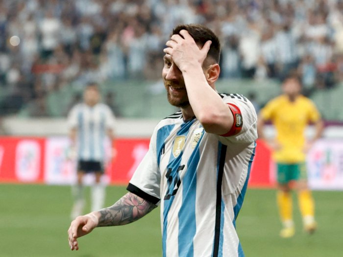 Sesal Penonton Messi Tak Ikut Diboyong Argentina ke Indonesia