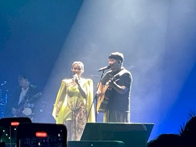 Yura Yunita Nyanyikan "Bercinta Lewat Kata", Diciptakan 1 Jam sebelum Konser Tutur Batin
