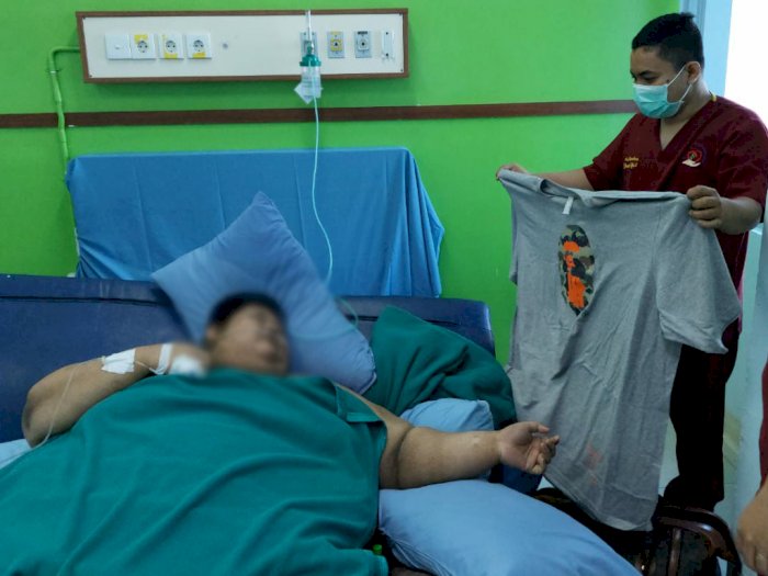 Sempat Dirawat di RSCM, Fajri Pria Obesitas 300 Kg Asal Tangerang Meninggal Dunia
