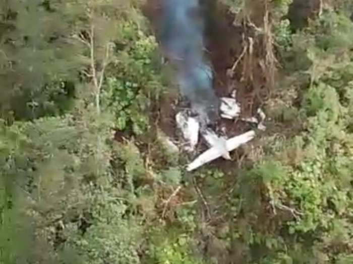 Pesawat SAM Air yang Sempat Hilang Kontak Dipastikan Jatuh di Papua, Kondisinya Hancur