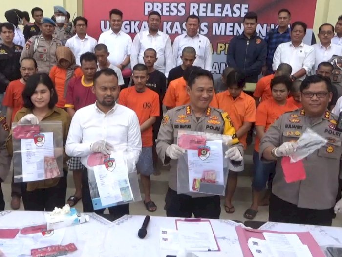 7 Tersangka TPPO Diamankan Polresta Jambi, Korban Dijual Rp300 Ribu ke Pria Hidung Belang