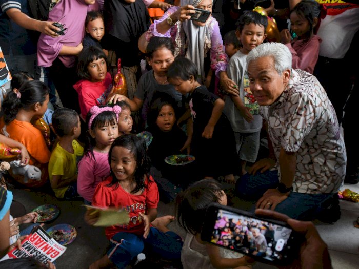 Relawan Ganjar Gelar Aksi Kemanusiaan Bagi Pengungsi Timor Timur 