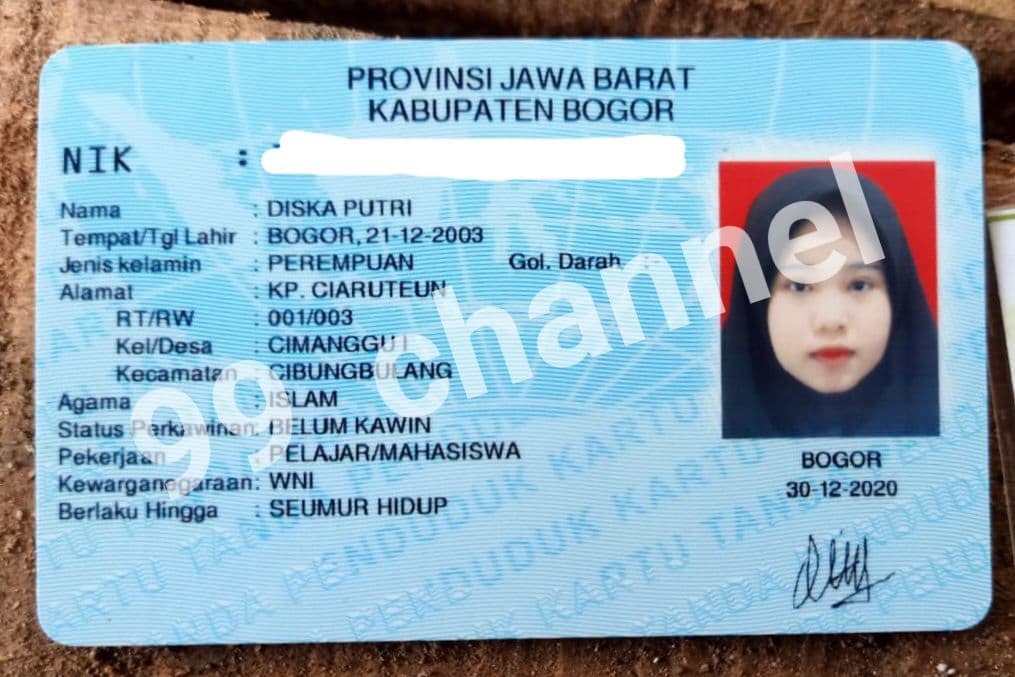 Diduga KTP Korban (Telegram/99 Chanel) Diduga KTP Korban (Telegram/99 Chanel)