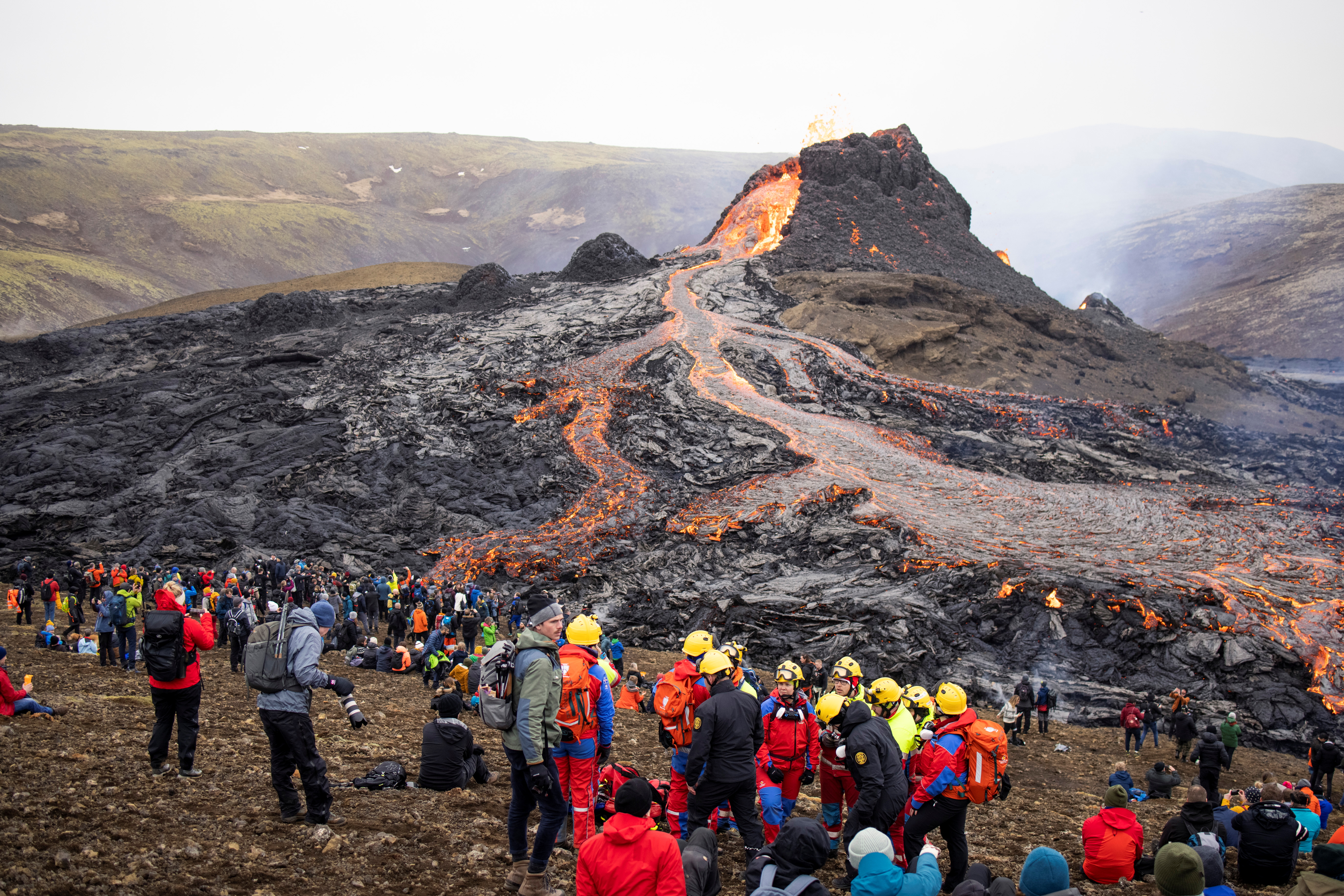 gunung berapi di islandia