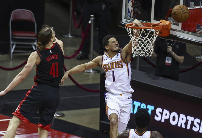 Foto Phoenix Suns Tundukkan Houston Rockets 133 130 Indozone Id