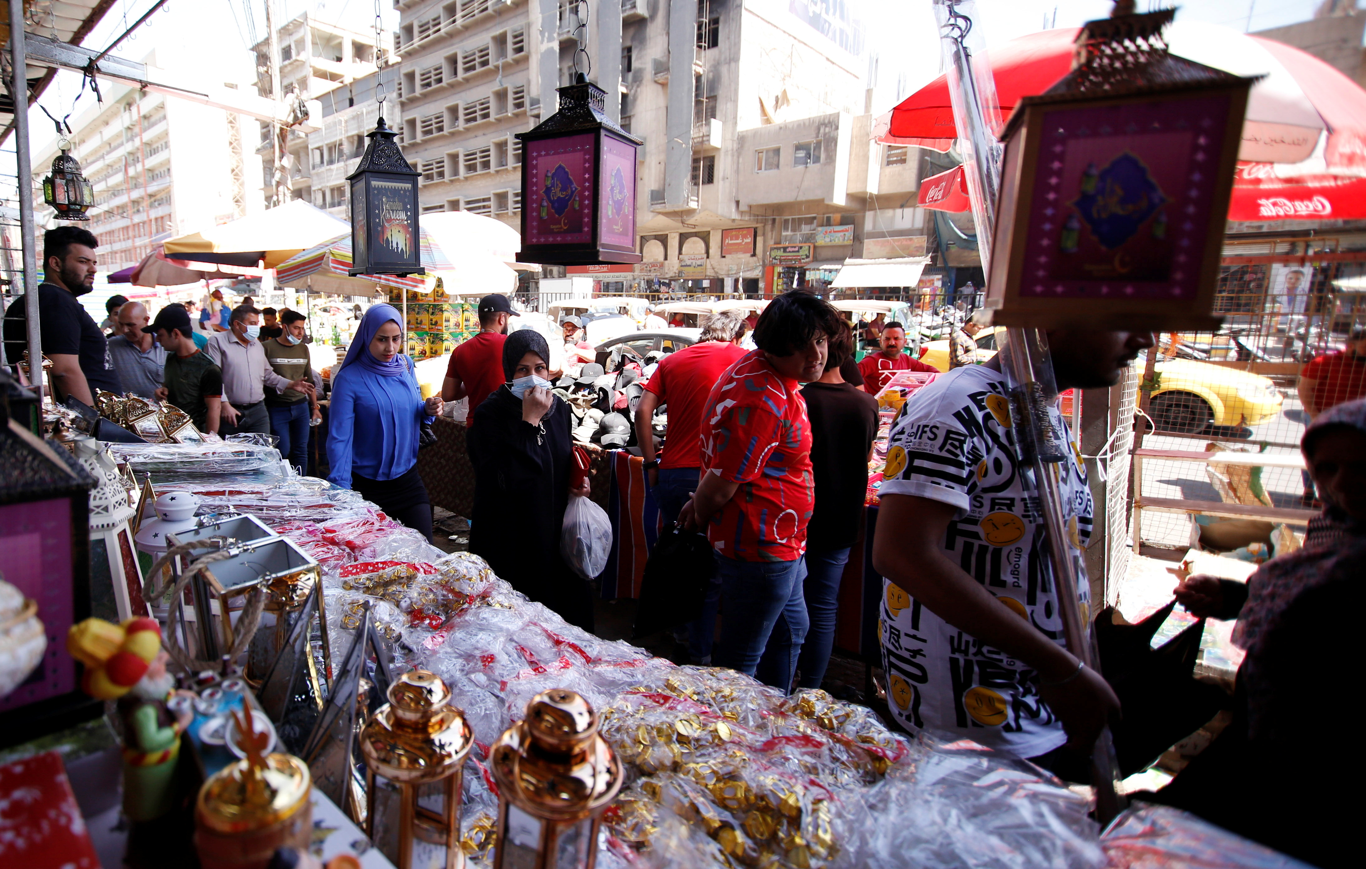 REUTERS/Saba Kareem tradisi menyambut ramadan