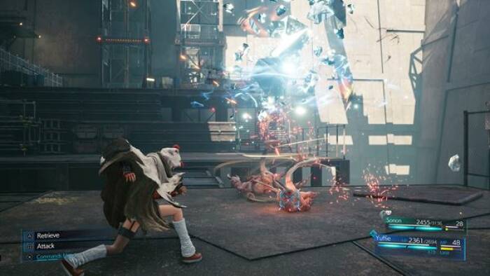 Gameplay karakter Yuffie Kisaragi di Final Fantasy VII Remake Intergrade (photo/Square Enix) Gameplay karakter Yuffie Kisaragi di Final Fantasy VII Remake Intergrade