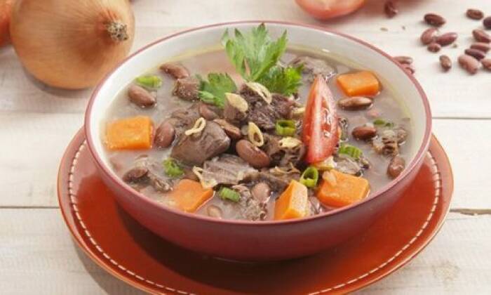 Ilustrasi menu untuk diet sup daging kacang merah (photo/masakapahariini) menu buka puasa untuk diet