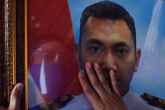 ANTARA FOTO/Zabur Karuru Penganugerahan tanda kehormatan dan kenaikan pangkat luar biasa prajurit KRI Nanggala-402