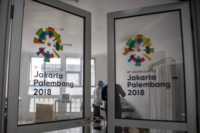ANTARA FOTO/Nova Wahyudi Pemerintah Provinsi Sumatera Selatan mejadikan wisma atlet tower 8, Jakabaring Sport City (JSC) sebagai tempat isolasi dan pengobatan pasien COVID-19
