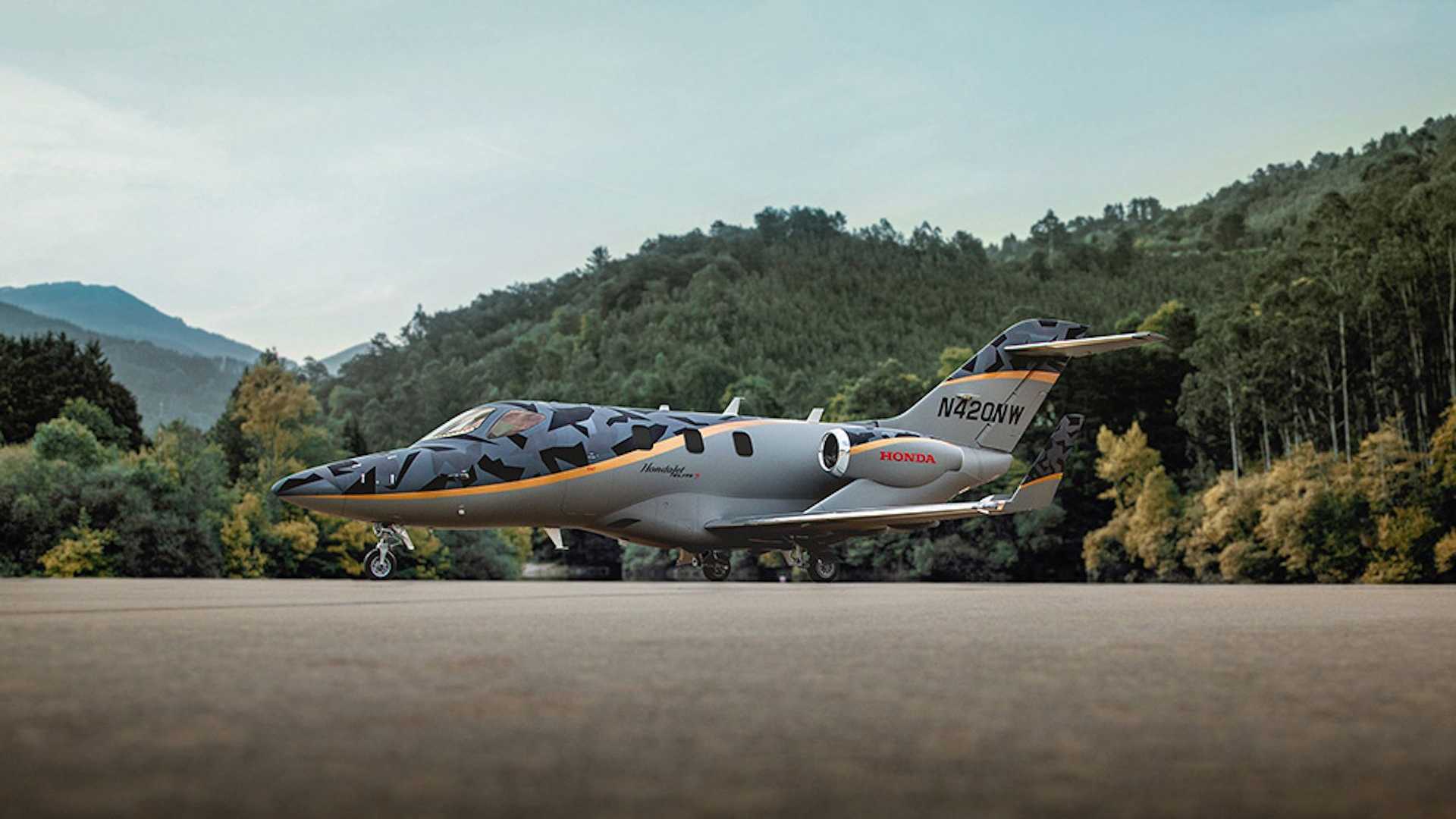 Tampilan pesawat HondaJet Elite S terbaru (photo/Honda) Tampilan pesawat HondaJet Elite S terbaru