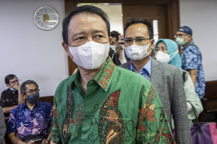 Politisi dari kelompok kongres luar biasa (KLB) Deli Serdang (ANTARA FOTO/M Risyal Hidayat) Politisi dari kelompok kongres luar biasa (KLB) Deli Serdang