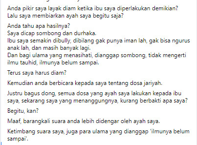 Curahan hati Ghaza. ist