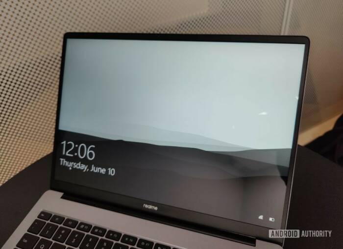 Bocoran tampilan laptop Realme Book yang akan diluncurkan (photo/Android Authority) Bocoran tampilan laptop Realme Book yang akan diluncurkan