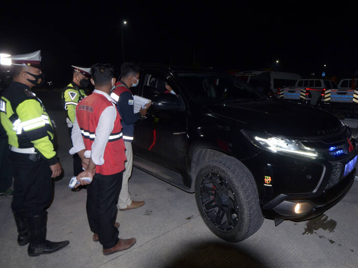 ANTARA FOTO/Ardiansyah OPERASI MICROSLEEP RUAS TOL LAMPUNG