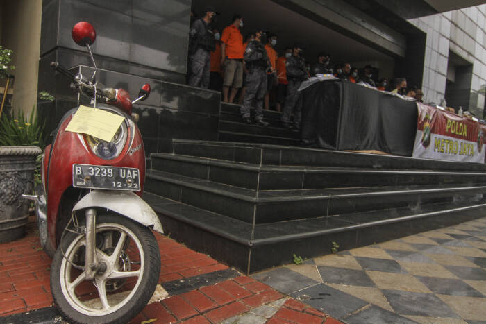 ANTARA FOTO/Asprilla Dwi Adha RILIS PREMANISME DI TANJUNG PRIOK