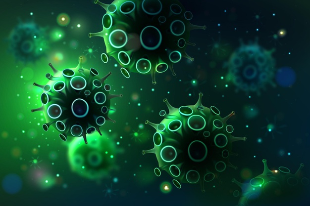 Ilustrasi varian virus corona terbaru Delta (photo/freepik) varian virus corona terbaru