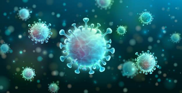 Ilustrasi virus corona varian baru Theta (photo/freepik/chatree-jyy) virus corona varian baru