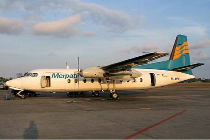Pesawat Fokker F27 (Wikipedia). Pesawat Fokker F27 (Wikipedia).