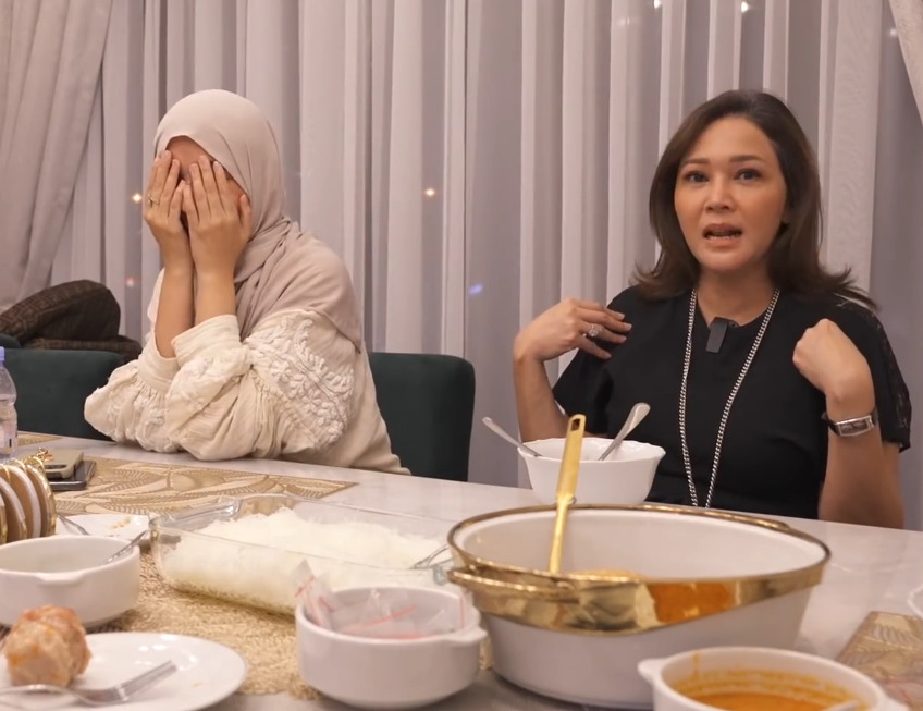 Shireen Sungkar dan Maia Estiantyl. (Instagram/@MAIA ALELDUL TV) Shireen Sungkar