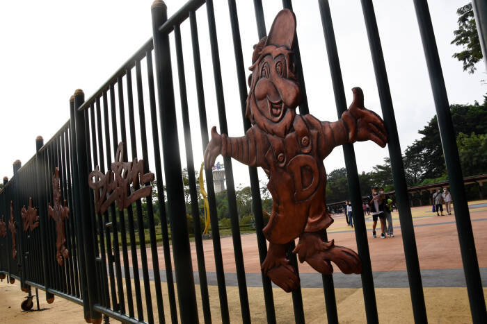 ANTARA FOTO/Indrianto Eko Suwarso TAMAN IMPIAN JAYA ANCOL TUTUP OPERASIONAL SEMENTARA
