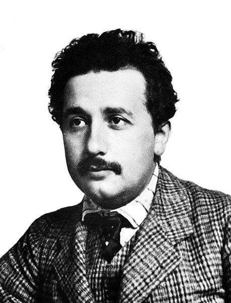 Albert Einstein teori relativitas khusus.