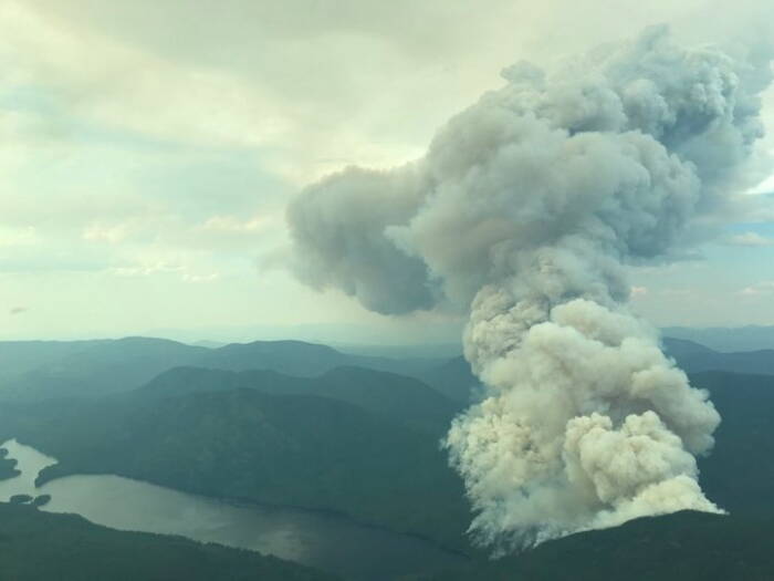 Kebakaran di British Columbia, Kanada