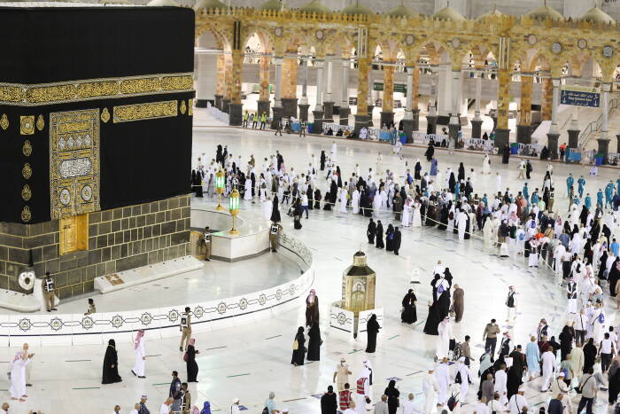 REUTERS/Ahmed Yosri Ibadah haji tahunan ke kota suci Mekkah