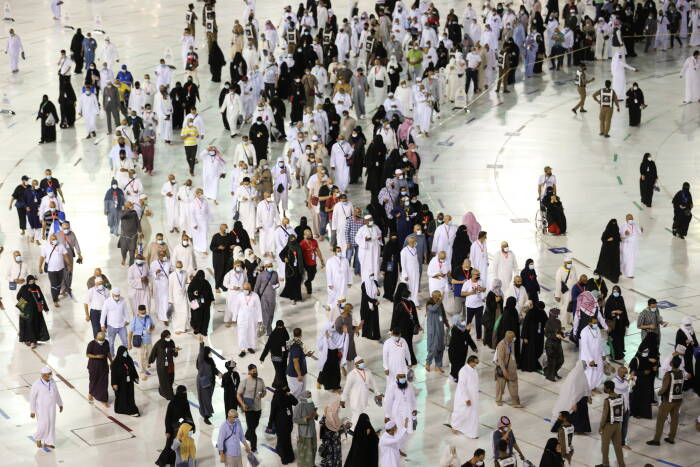 REUTERS/Ahmed Yosri Ibadah haji tahunan ke kota suci Mekkah