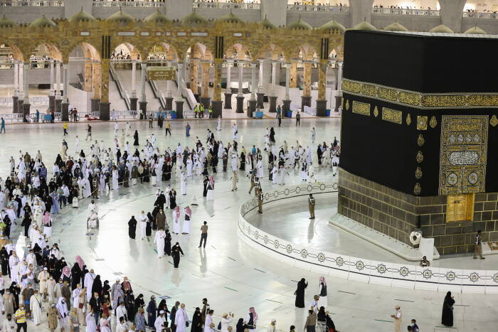 REUTERS/Ahmed Yosri Ibadah haji tahunan ke kota suci Mekkah