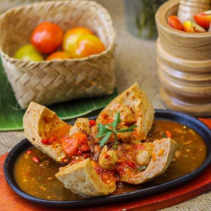 Bakso mercon lava (photo/instagram/@bikinlapertranstvofficial) cara membuat bakso daging sapi