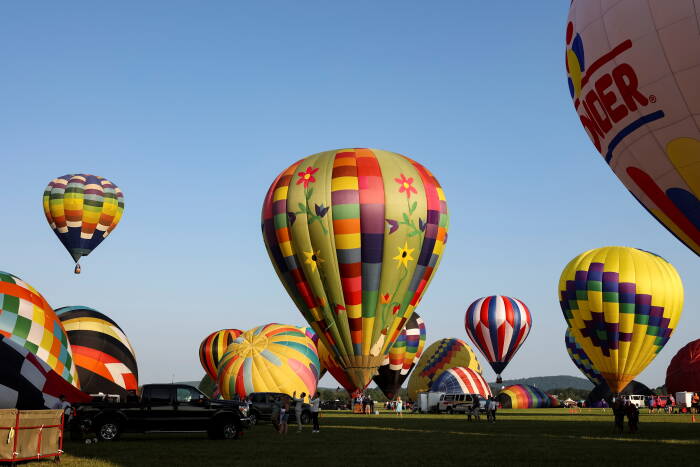 Festival balon dimulai di New Jersey