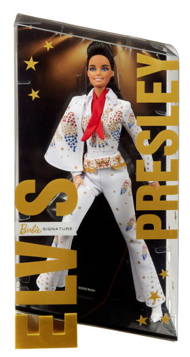 Boneka Barbie Elvis edisi khusus