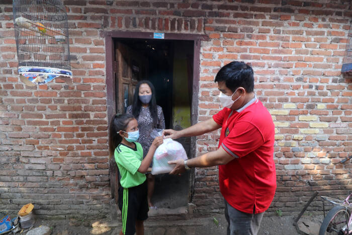 ANTARA FOTO/Prasetia Fauzani PROGRAM SEKOLAH BERBAGI