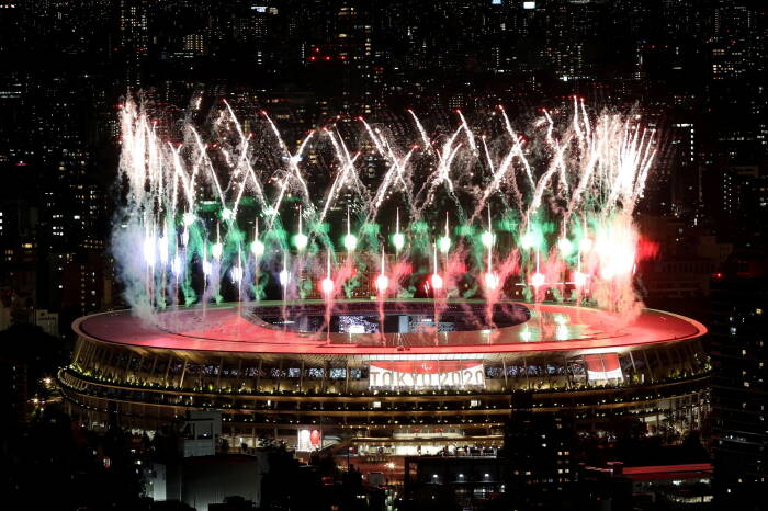 REUTERS/Kim Kyung-Hoon Upacara Pembukaan Paralimpiade Tokyo 2020