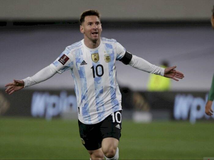 Lionel Messi catatkan hattrick saat berjumpa Bolivia. (Foto/Antara) Lionel Messi catatkan hattrick saat berjumpa Bolivia. (Foto/Antara)