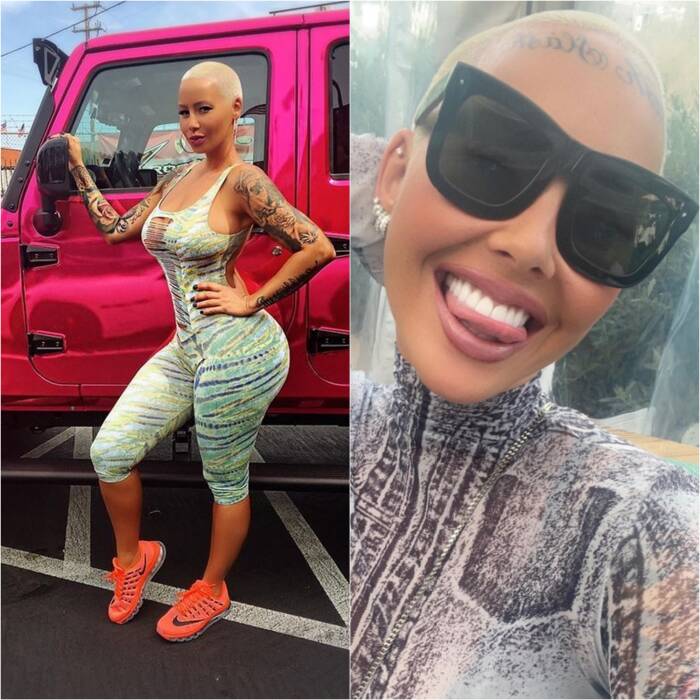 Amber Rose selebriti dengan koleksi mobil