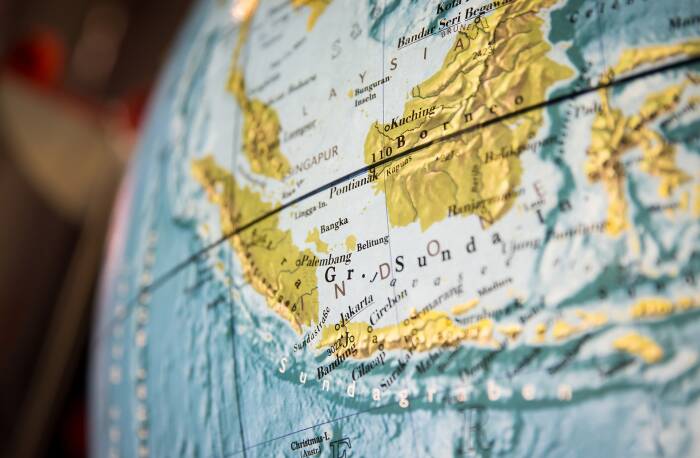 peta indonesia dari sabang sampai merauke