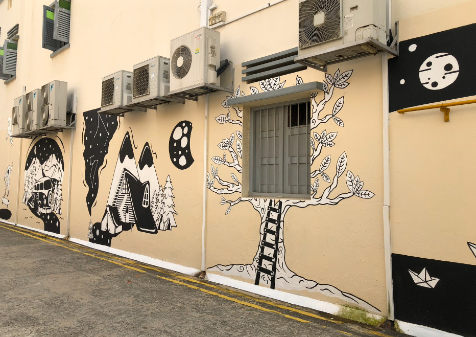 Gang Instagenic di Arab Street (Robin/IDZ Creators) arab street singapura