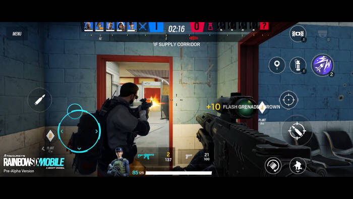Tampilan in-game screenshot dari Rainbow Six Mobile (photo/Ubisoft)