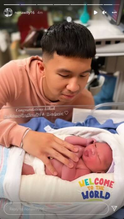 Nona Willy ucapkan selamat atas kelahiran anak Nikita Willy dan Indra Priawan 